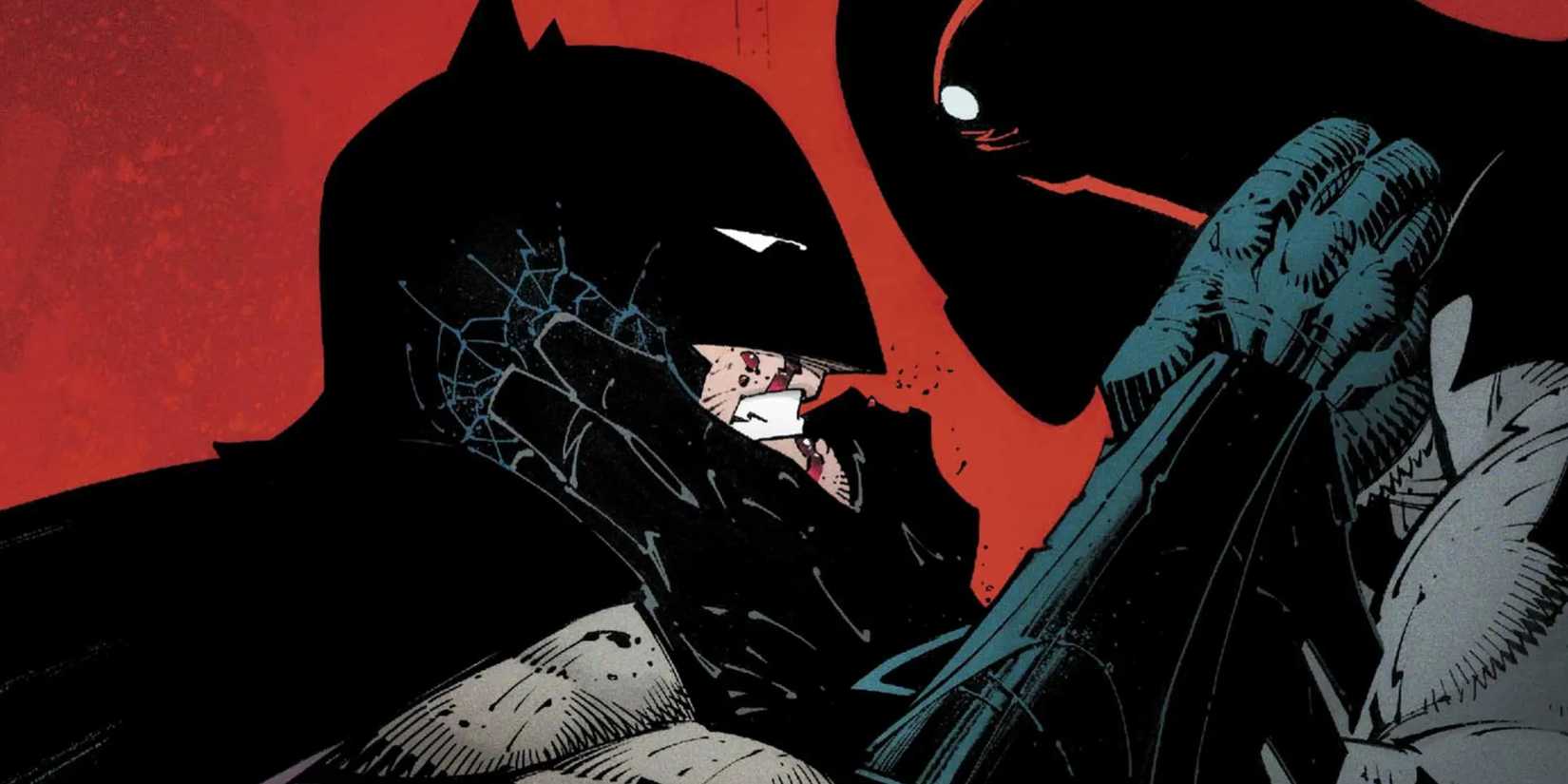 batman vs an older batman