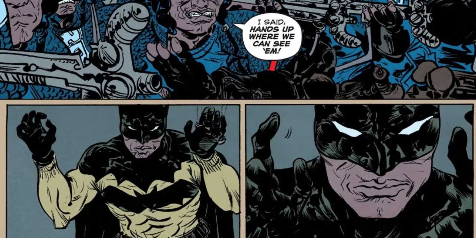 batman false surrendering to police