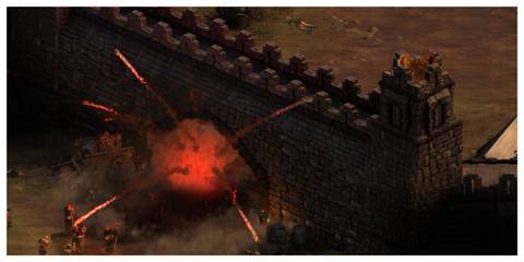 Tyranny - Steam Screenshot (An Explosion In A Wall)