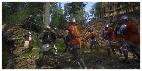 Kingdom Come: Deliverance - Steam Screenshot (A Battle)