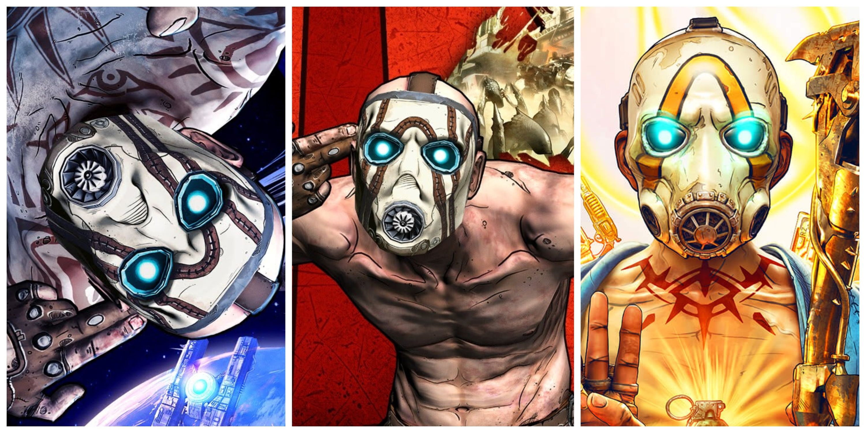 borderlands the pre-sequel, borderlands 2009, borderlands 3