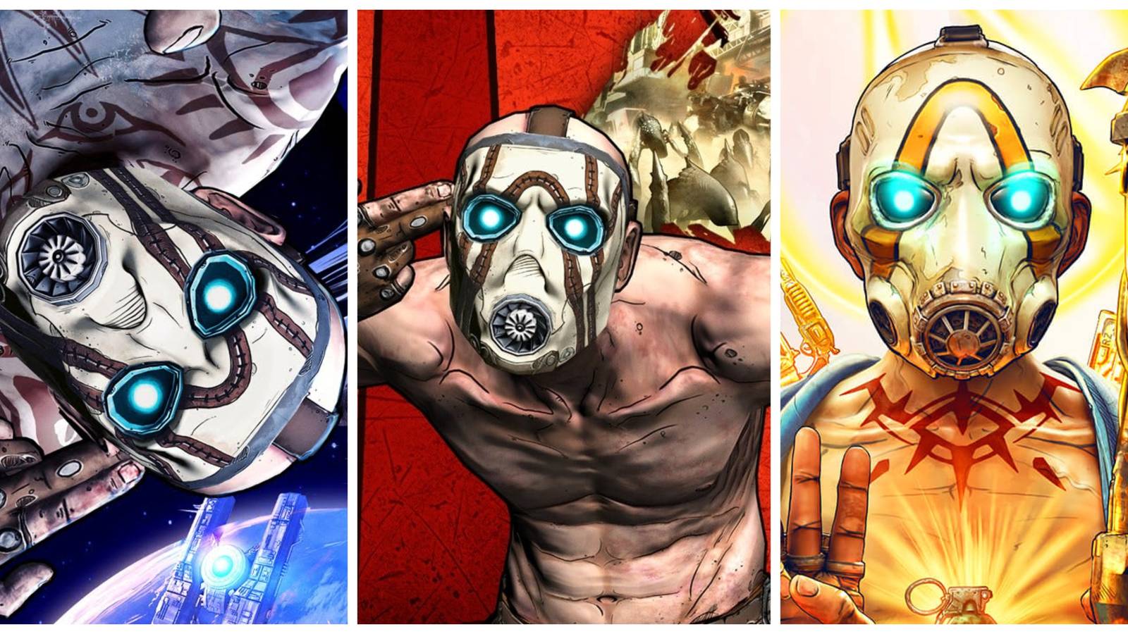 borderlands the pre-sequel, borderlands 2009, borderlands 3