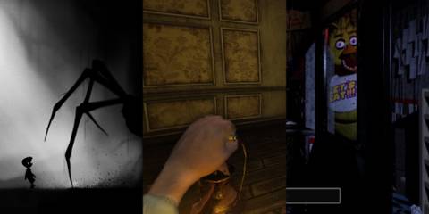 6 Influential Indie Horror Games That Changed The Genre, Limbo Amnesia, Five nights at Freddy's