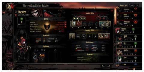 Darkest Dungeon - Steam Screenshot (Character Sheet)