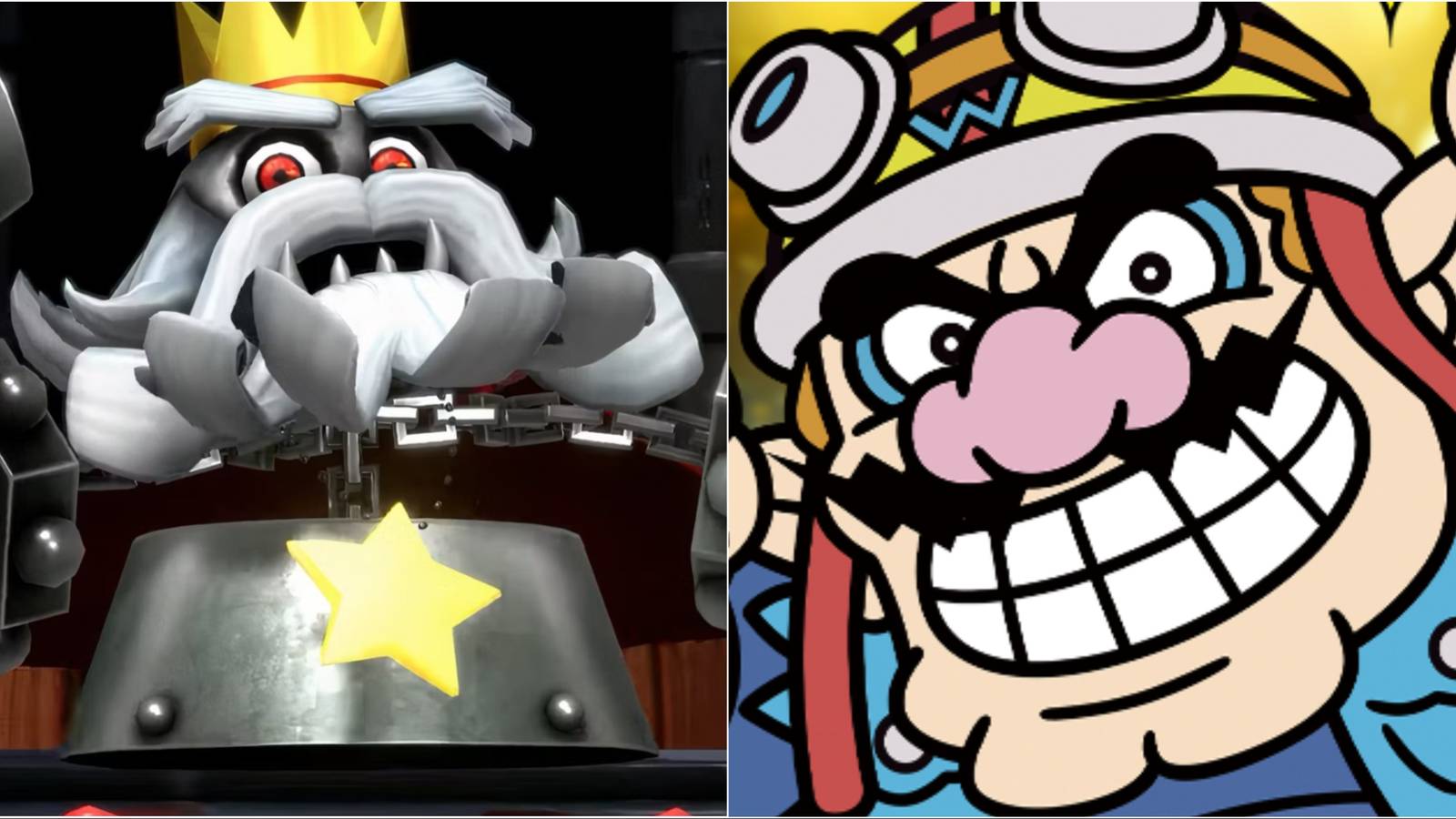Nintendo Super Mario Smithy and Wario