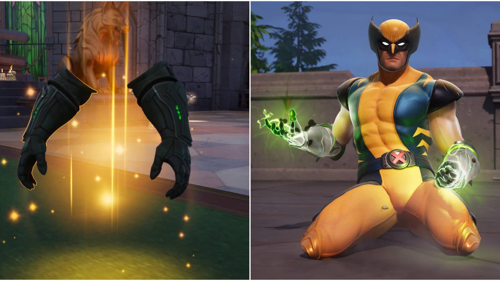 doctor doom's arcane gauntlets wielded by wolverine