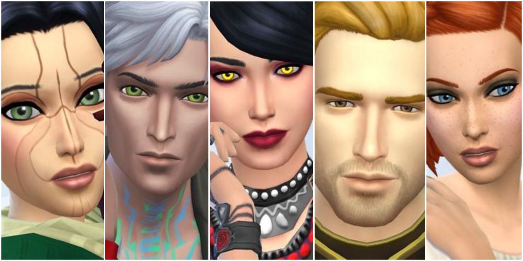 Лучшие персонажи Dragon Age в галерее Sims 4