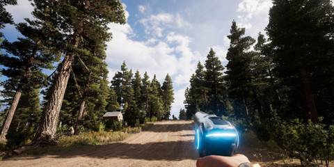 Nut Hugger First Person Forest Trail