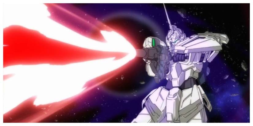 Unicorn Gundam Shooting the Beam Magnum
