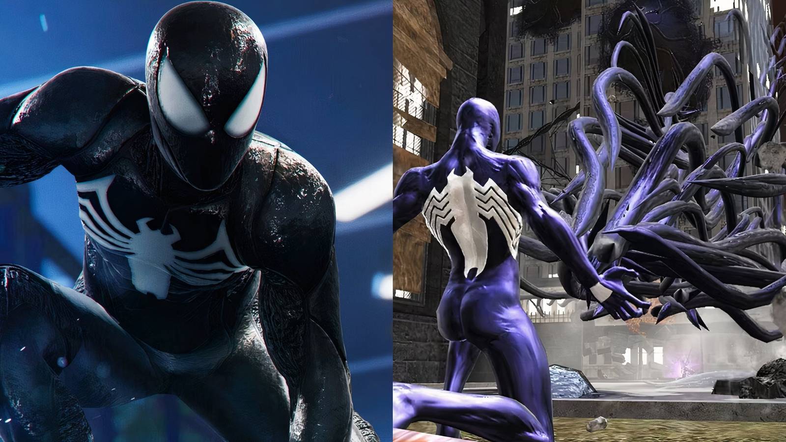 Feature image for Spider-Man games with best symbiote gameplay