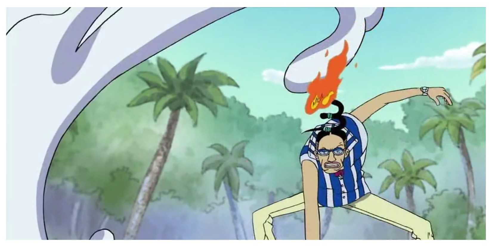 Galdino spraying out wax