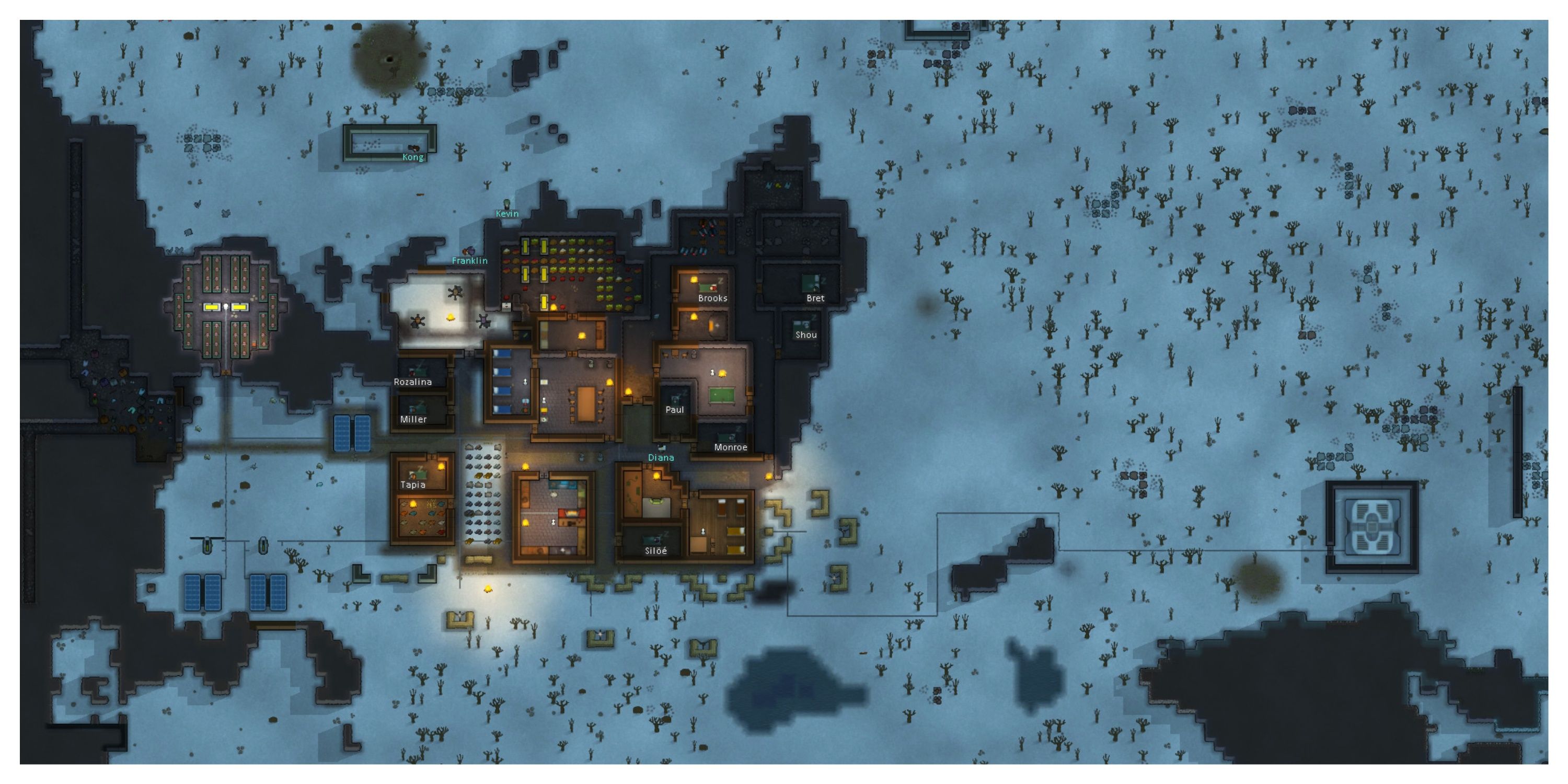 RimWorld - Steam Screenshot (A Colony In The Snow)