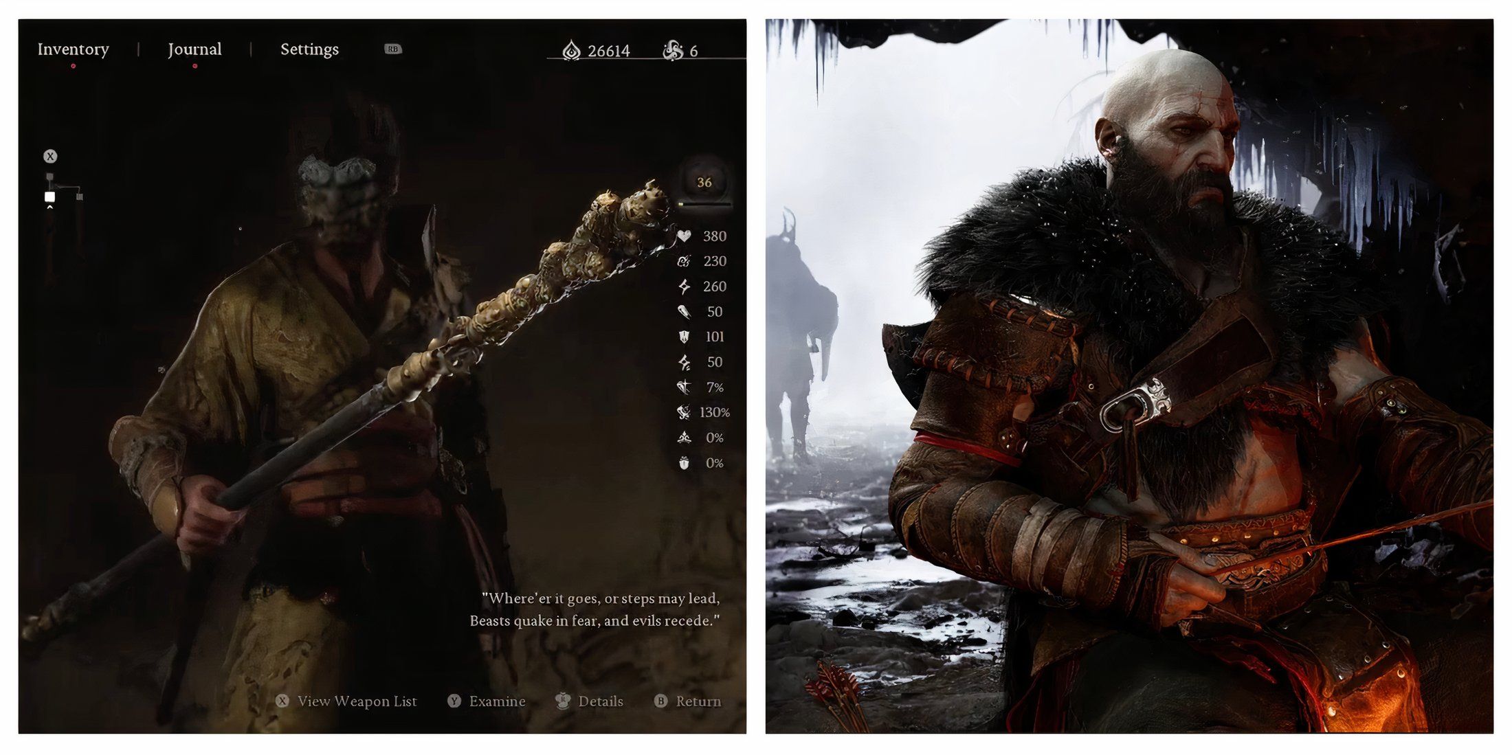 Similarities Between Black Myth Wukong & God Of War Ragnarok