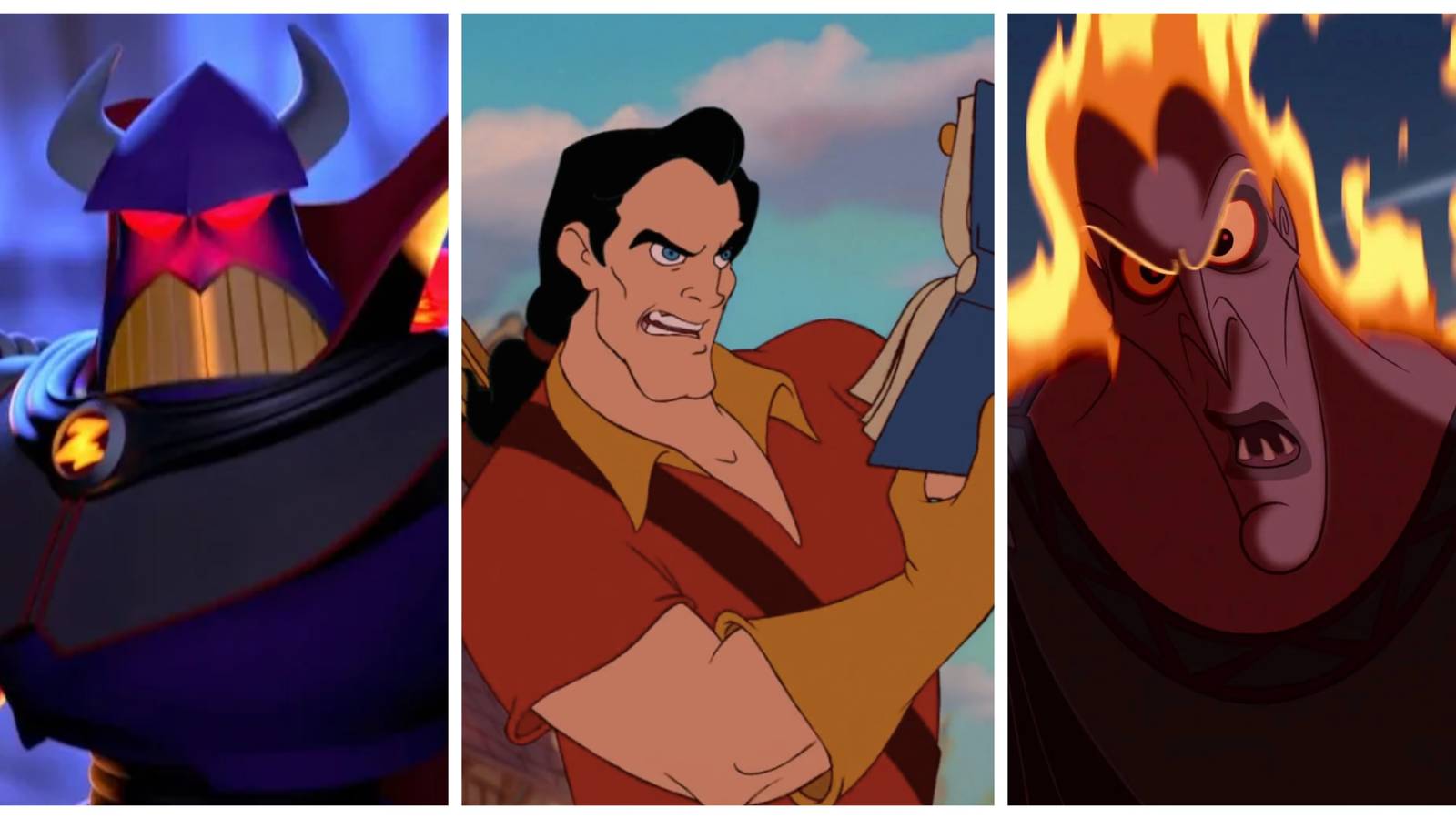 emperor zurg, gaston, hades