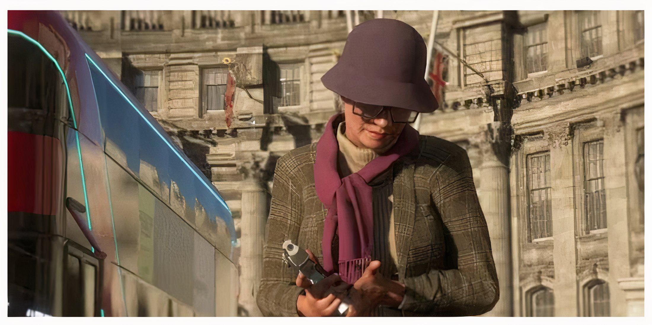 A grandma loading a gun in Watch Dogs Legion