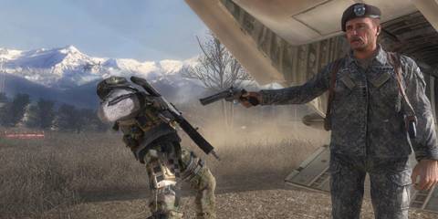 General Shepherd Shoots Ghost in Modern Warfare 2 Campaign Remastered