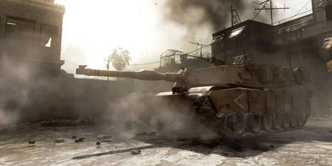 modern warfare remastered tank