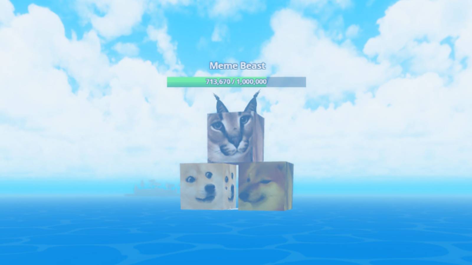 The Meme Beast in Meme Sea