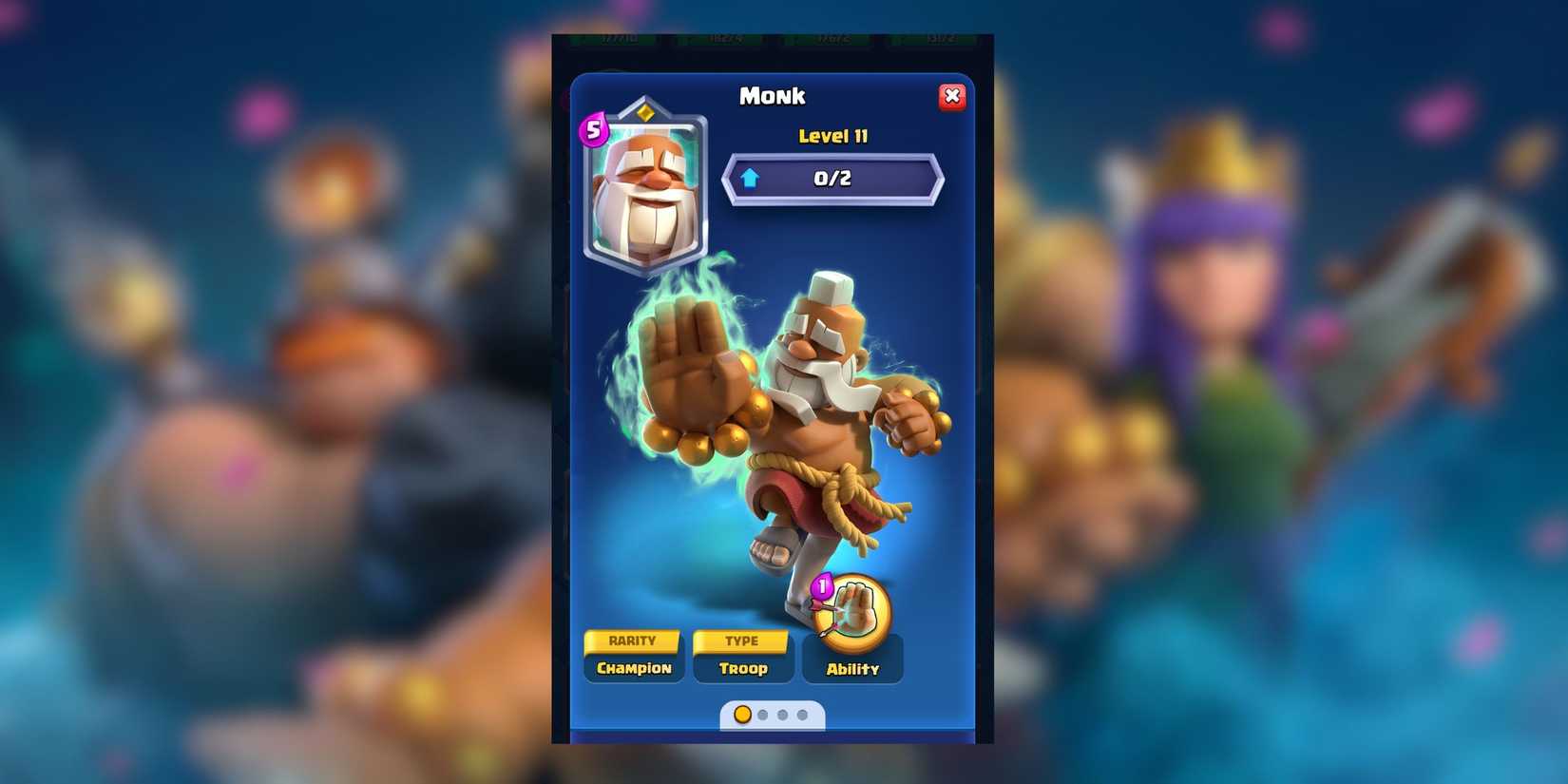 monk clash royale