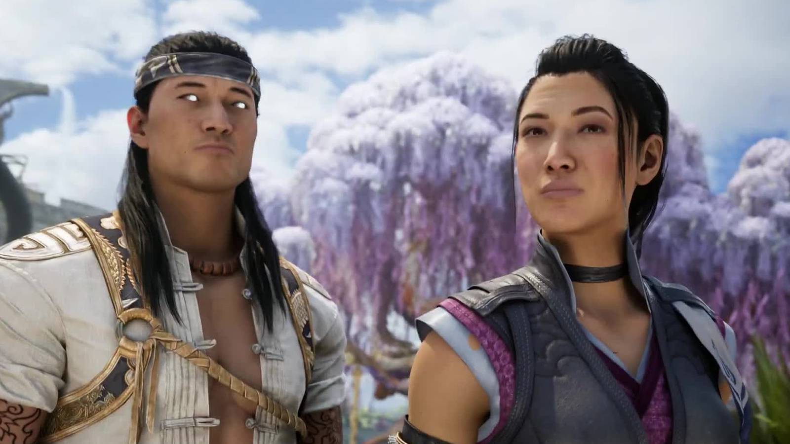 Two Mortal Kombat characters side by side