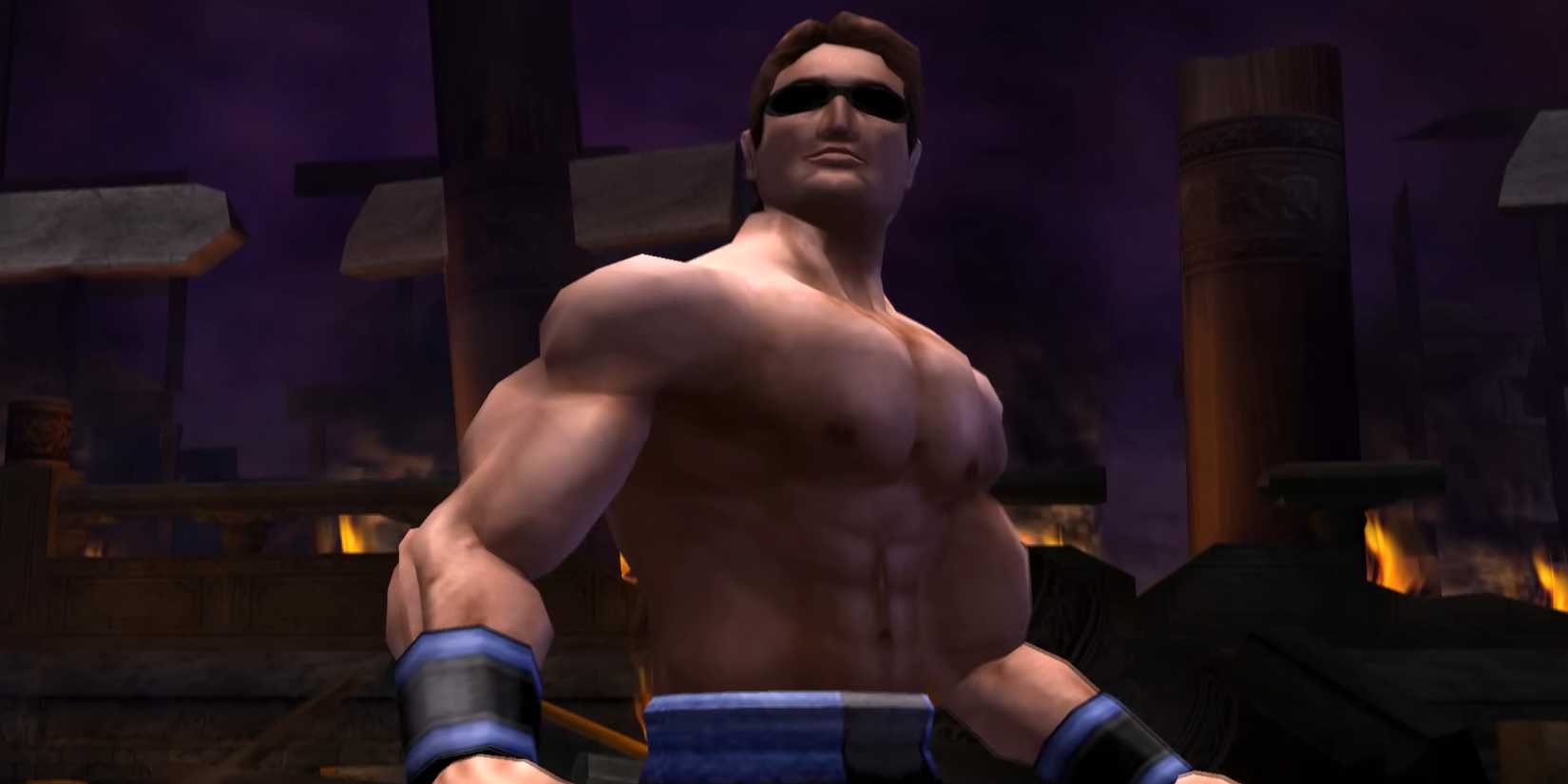 Johnny Cage in Mortal Kombat Shaolin Monks