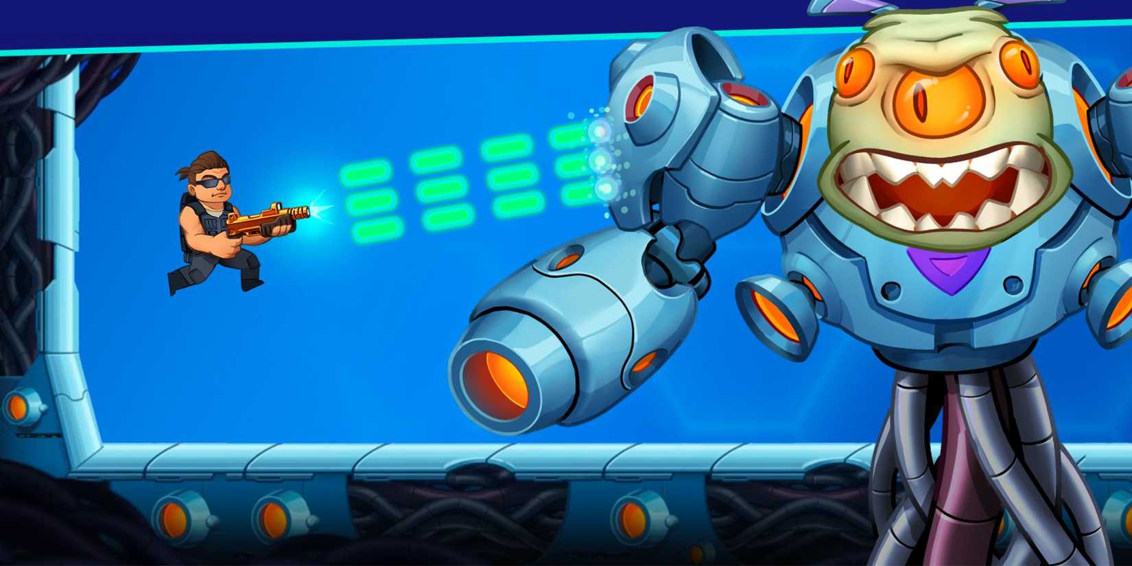 Mr Autofire characters