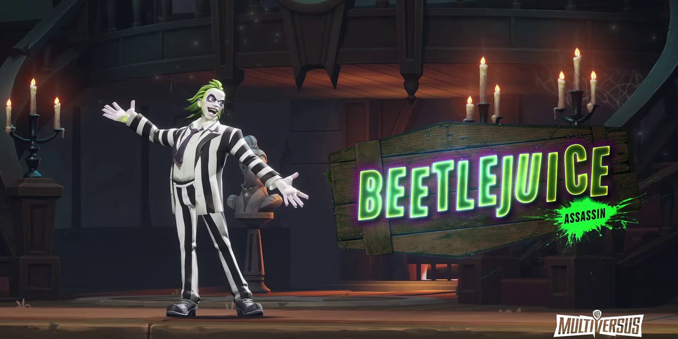 MultiVersus — Официальный трейлер геймплея Beetlejuice What’s My Name