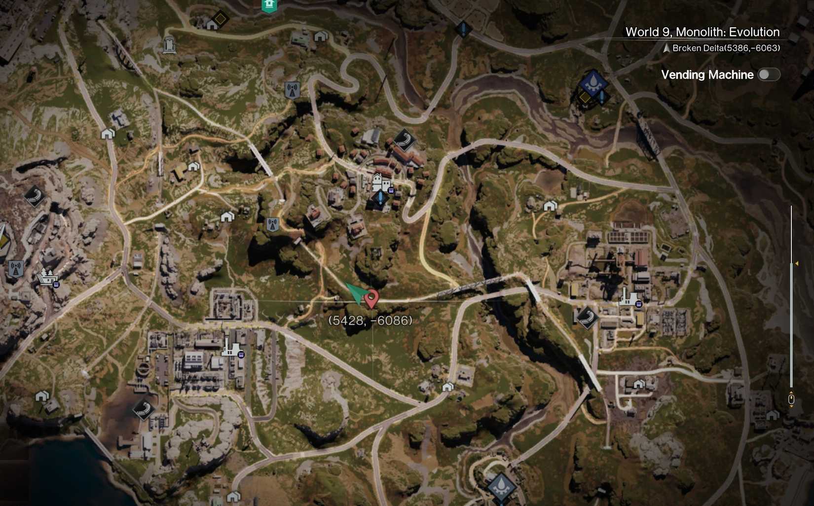 Mushroom map location in Once Human.