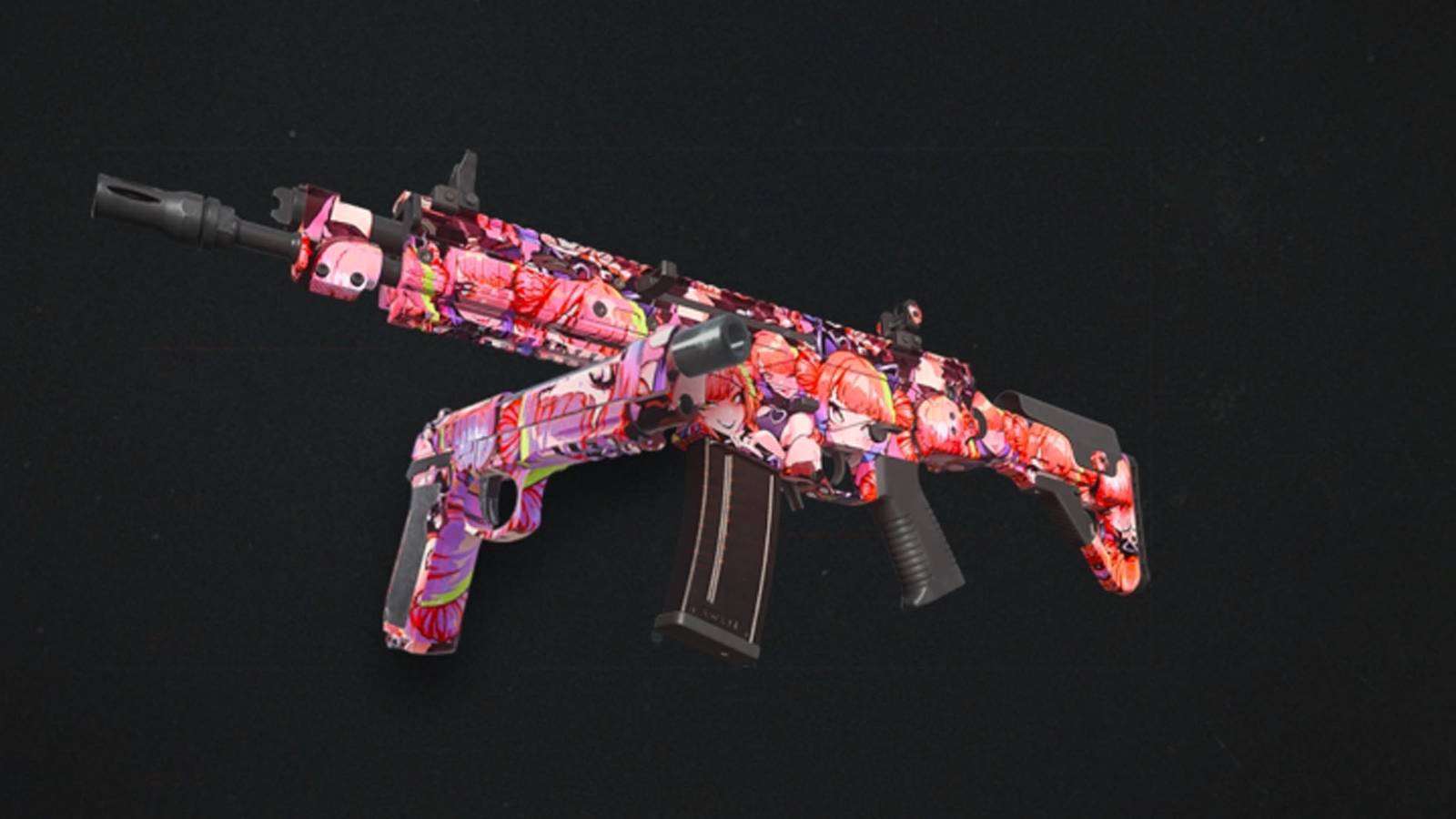 cat girl smile camo in call of duty warzone and modern warfare 3