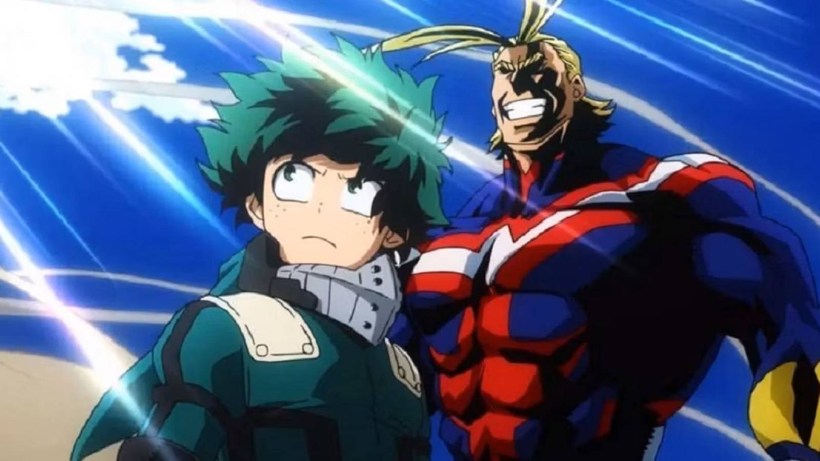 My Hero Academia - All Might and Izuku Pose