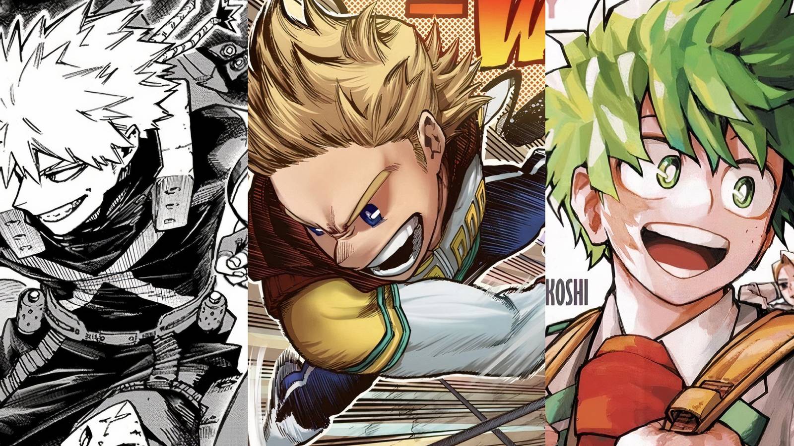 My Hero Academia mha Strongest End Series Heroes