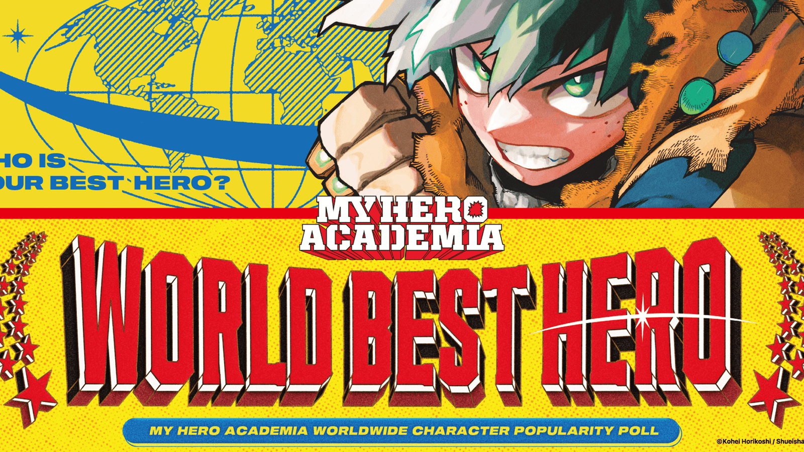 My Hero Academia World Best Hero Banner