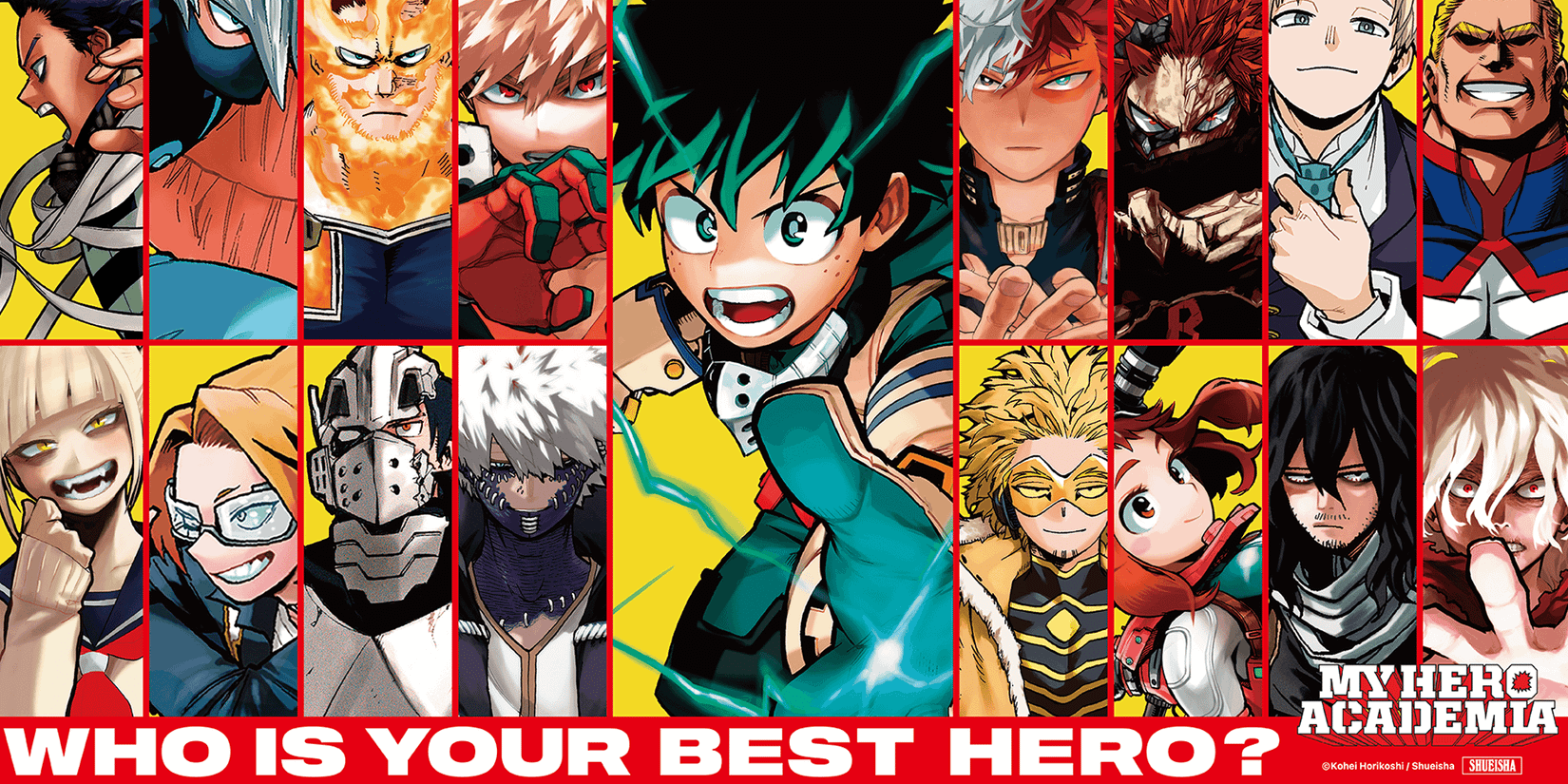 My Hero Academia World Best Hero Characters