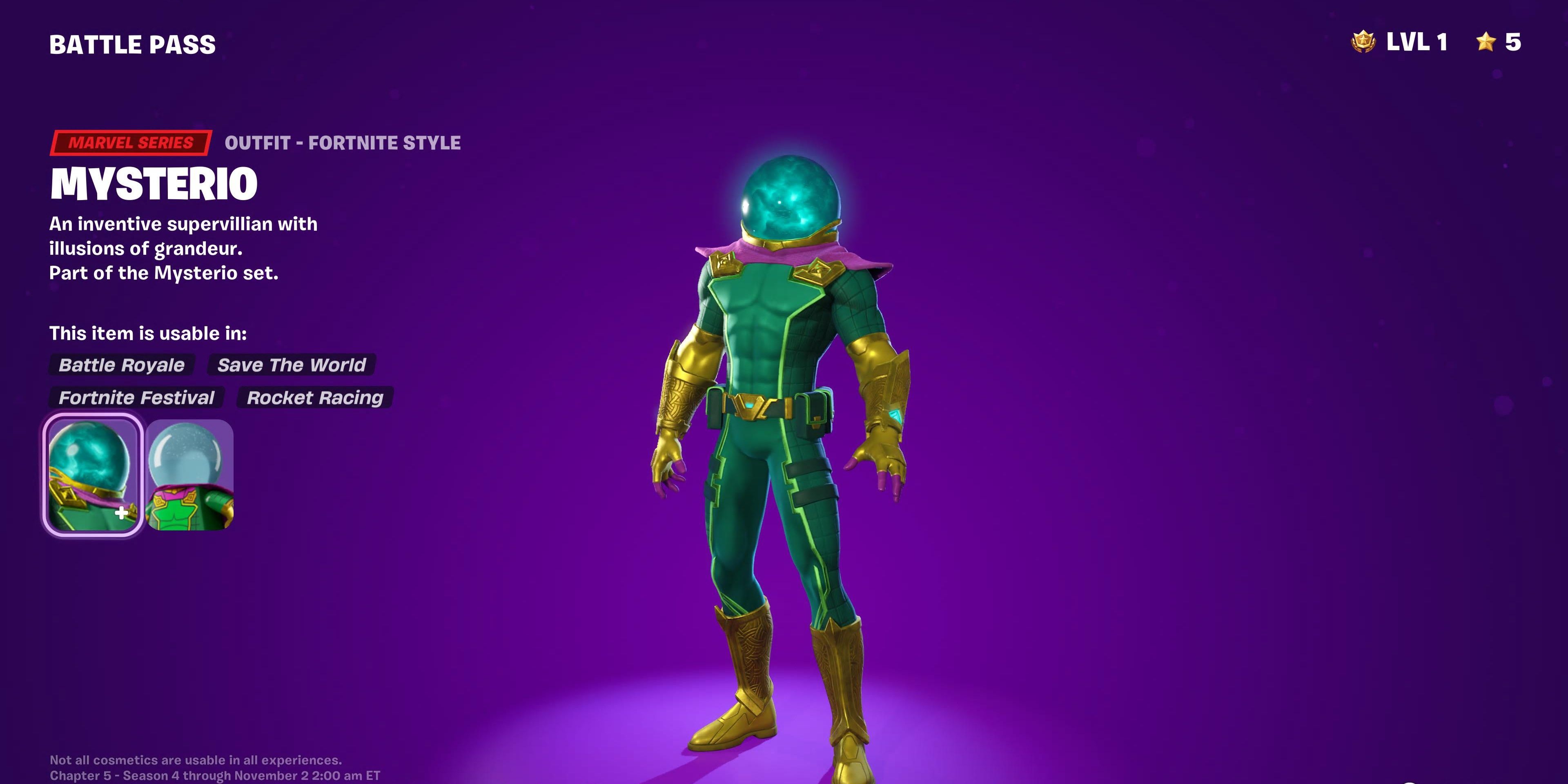 mysterio skin