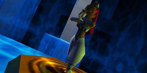 Nabooru uses her powers as the Sage of Spirit.