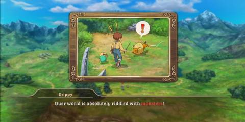 Ni No Kuni Tutorial Message