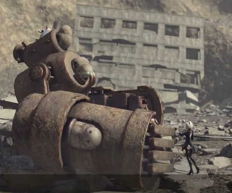 nier automata ending a