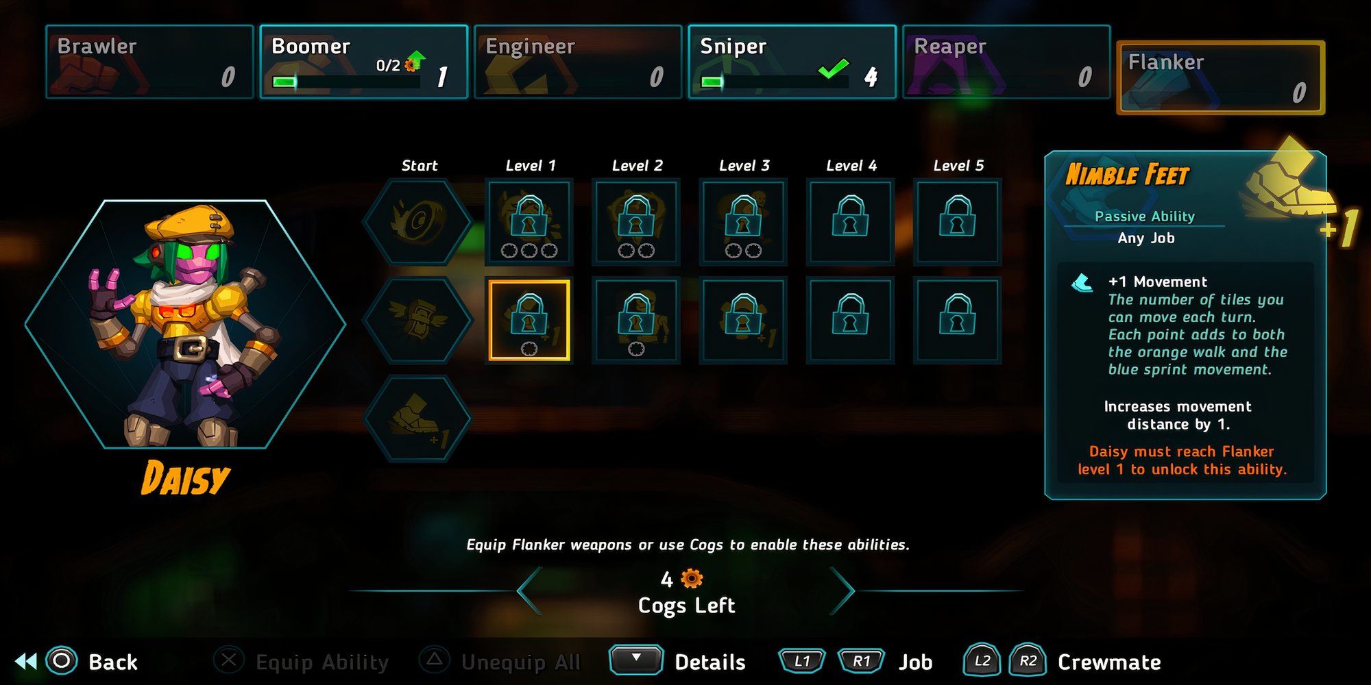 Skills To Unlock First In SteamWorld Heist 2