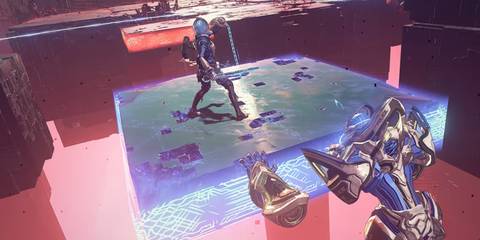 the player entering combat in astral chain