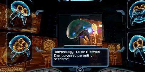 scan screen from metroid prime remastered