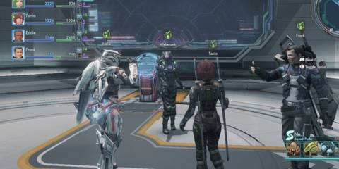 the party from xenoblade chronicles x 