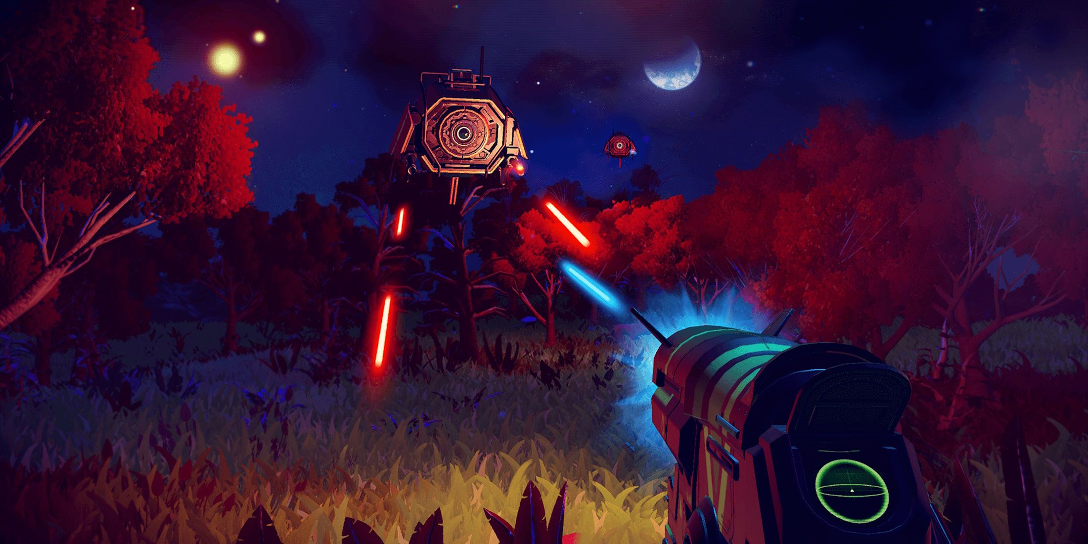 No Man's Sky player finds multitool on moon