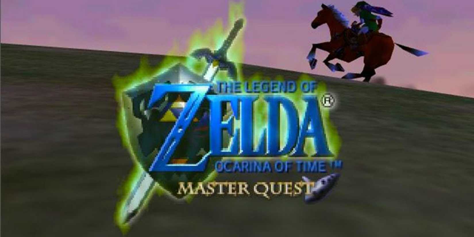 The Legend Of Zelda: Ocarina Of Time - The Master Quest title screen