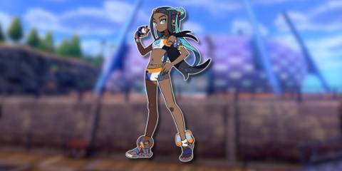 Official art of Nessa in the Hilbury Stadium.