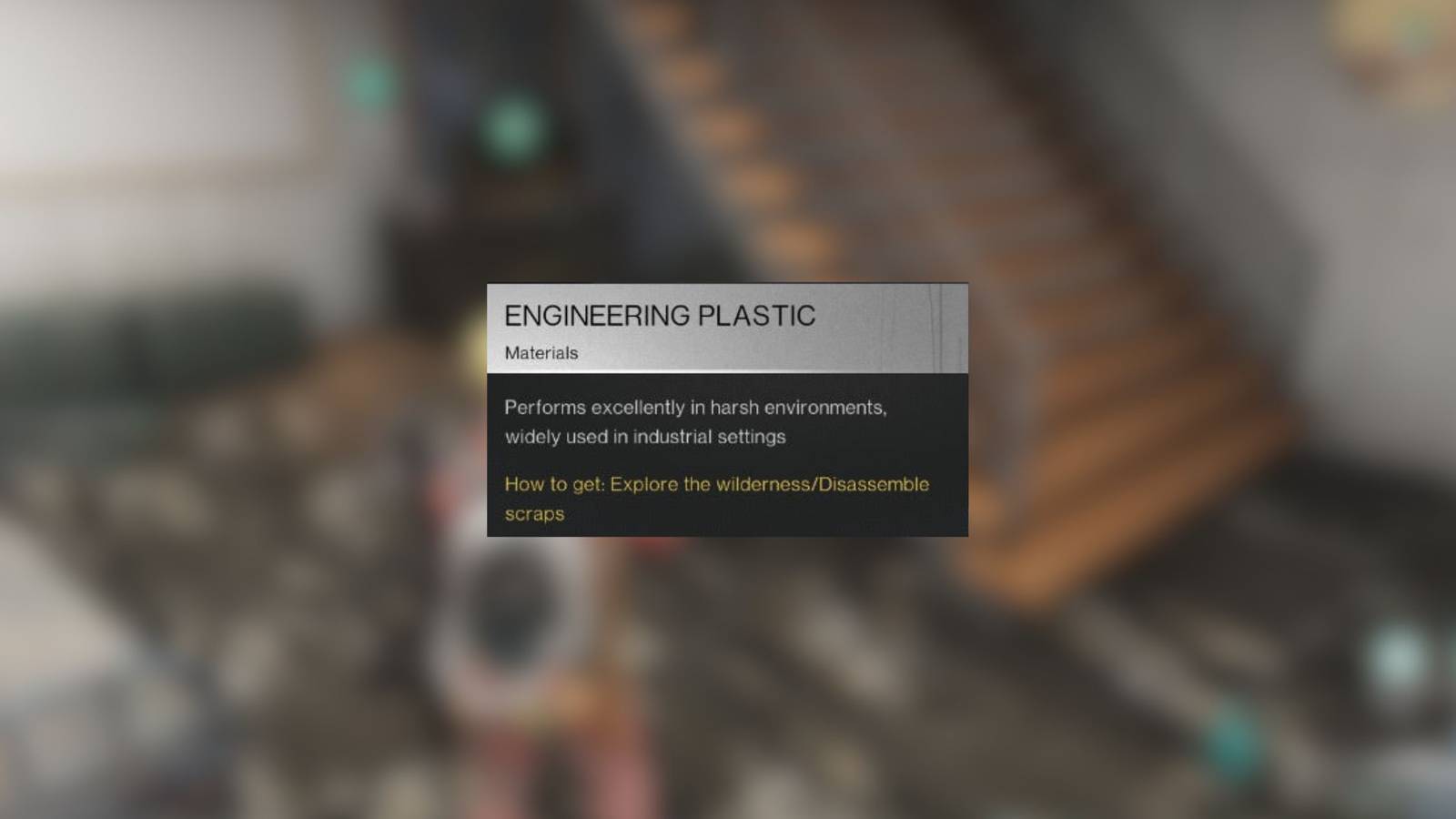 Once Human Engineering Plastic