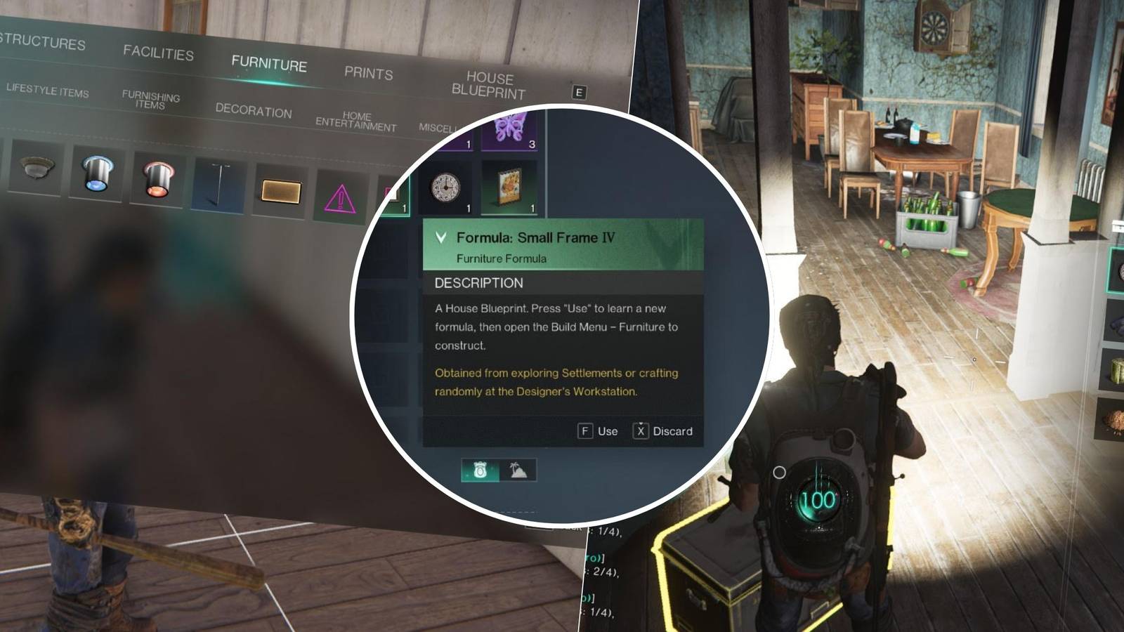 Once Human Furniture Blueprints 