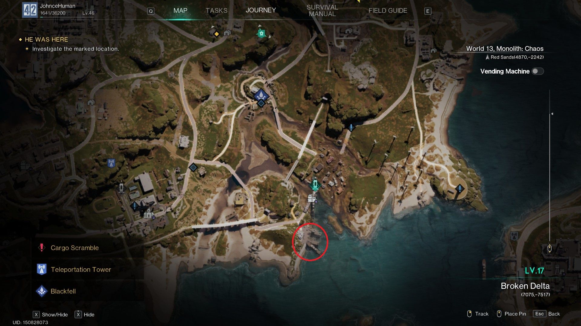 Where To Find The Rain Man Deviant In Once Human
