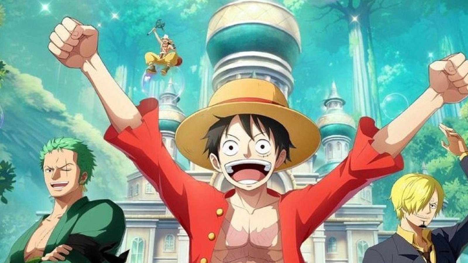 Monkey D. Luffy, Sanji and Roronoa Zoro from One Piece: Dream Pointer