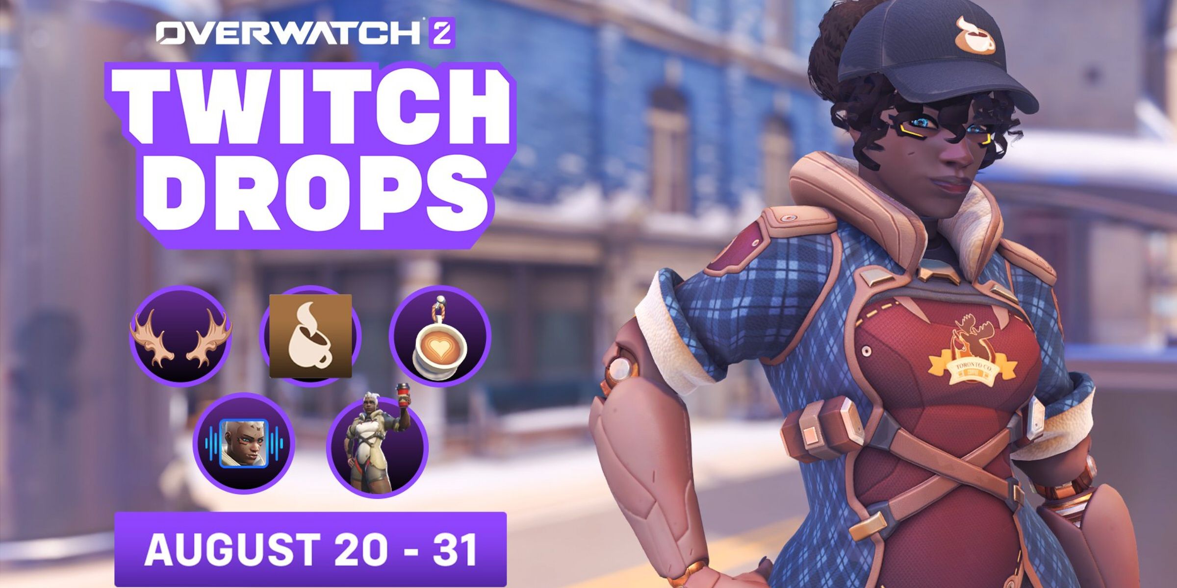 Как получить бесплатный набор Barista Sojourn Bundle (Twitch Drops) в Overwatch 2