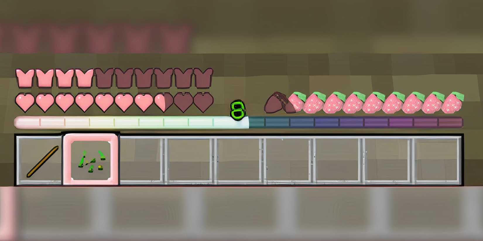 Pastel Hotbar Minecraft Texture Pack